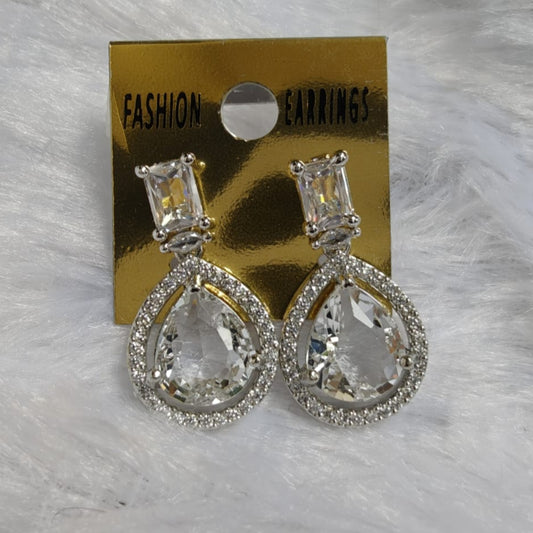 Regal Teardrop Glow Earrings