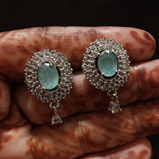 Emerald Glow Earrings