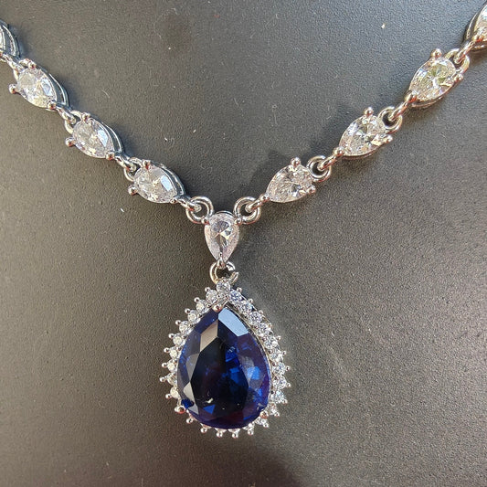 blue stone pendant