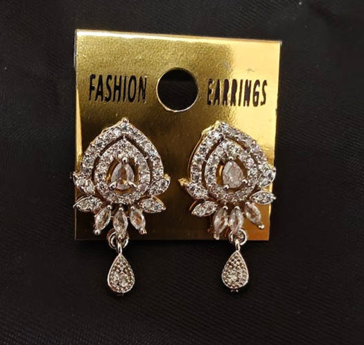 Crystal Laurel Earrings