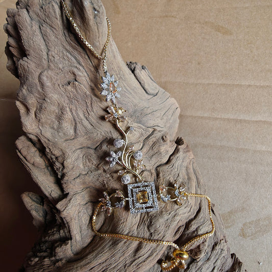 Golden Orchid Radiance Bracelets