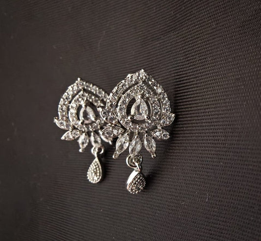 Crystal Laurel Earrings